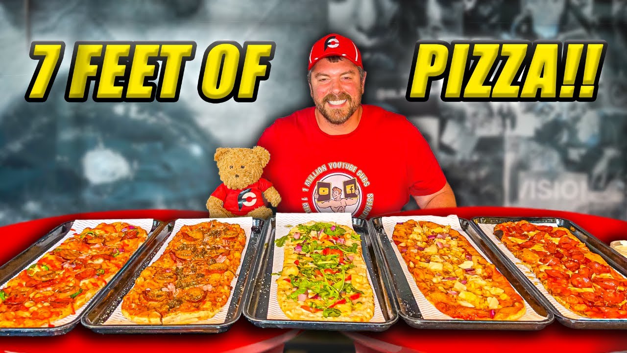 Only Professionals Have Won This Nearly 2 METER Scottish Pizza Challenge in Edinburgh, Scotland!!