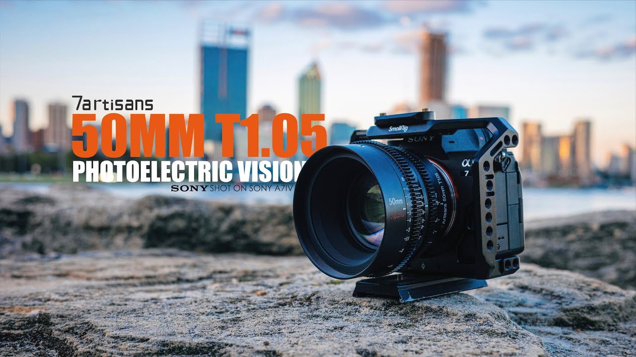 7artisans Photoelectric 50mm T1.05 Vision Cine Lens 4K Video Test (Shot on Sony A7IV)