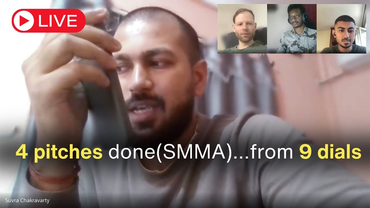 SMMA Cold Calling (ON THE SPOT) | with a new script| Watch me FAIL!!!