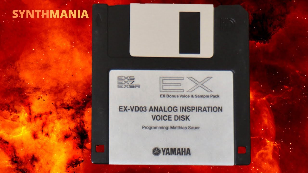 Yamaha EX-VD03 ANALOG INSPIRATION VOICE DISK demos