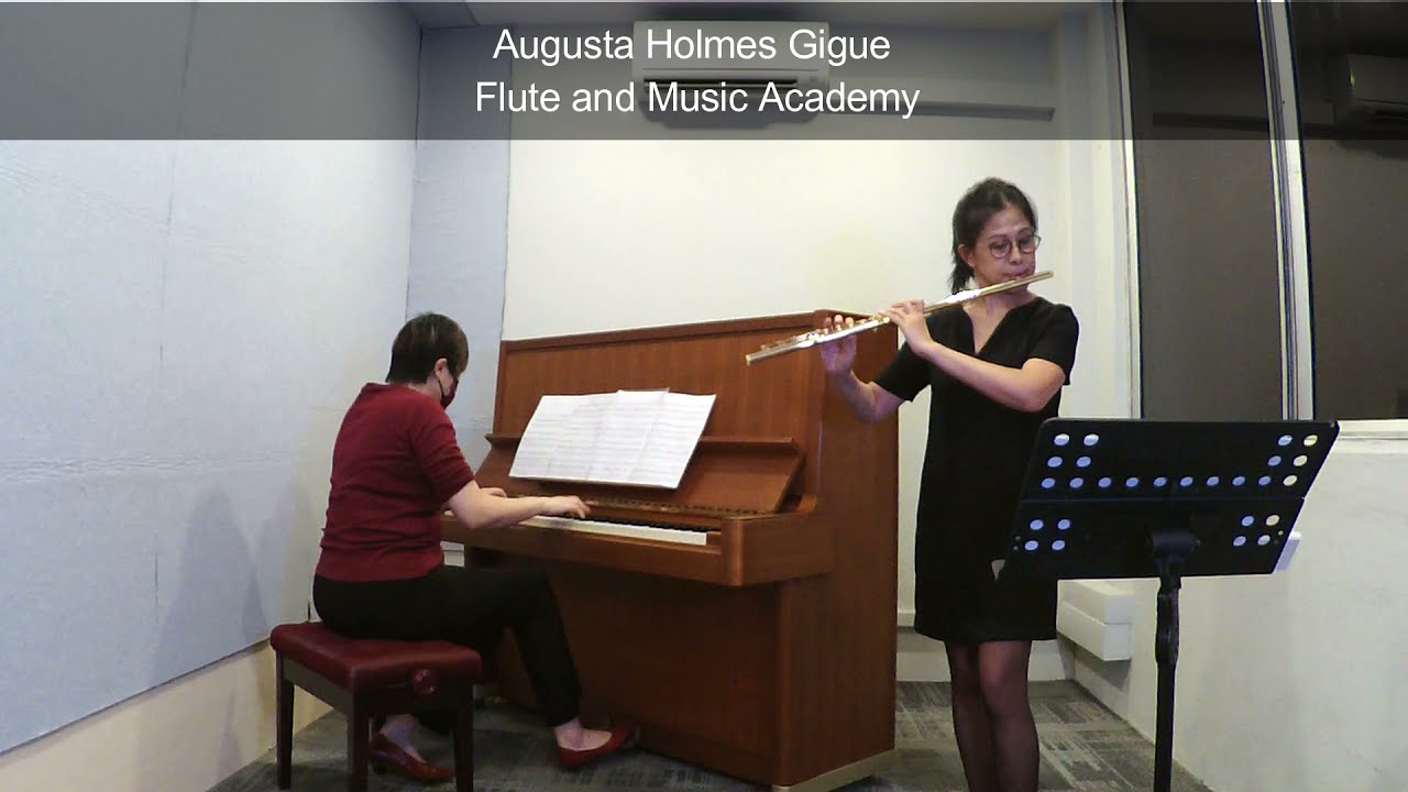 Flute ABRSM Grade 5 from 2022, A3 Augusta Holmes Gigue No 3 (from Trois peties pieces)