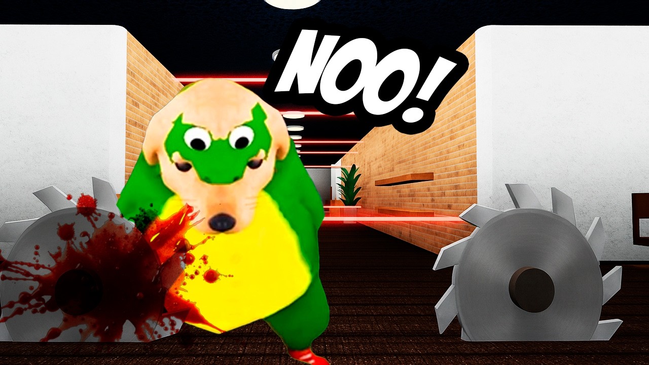 evita los OBSTACULOS o MUERE en roblox 💀