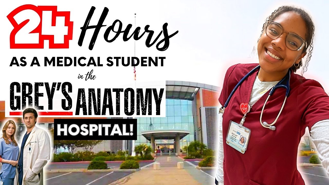 24 HOURS in the GREY'S ANATOMY HOSPITAL!! | Medical Student Vlog