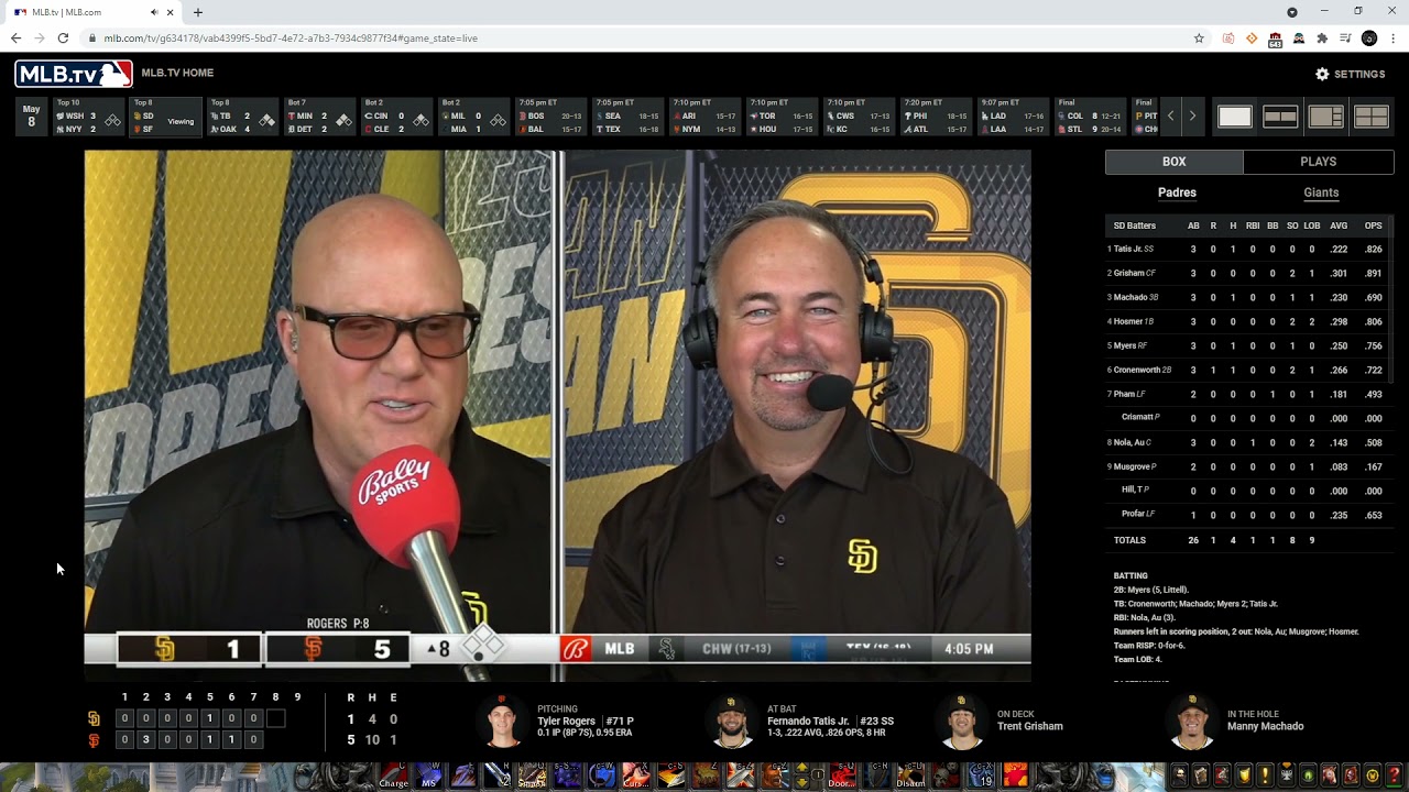 I love the Padres Announcers