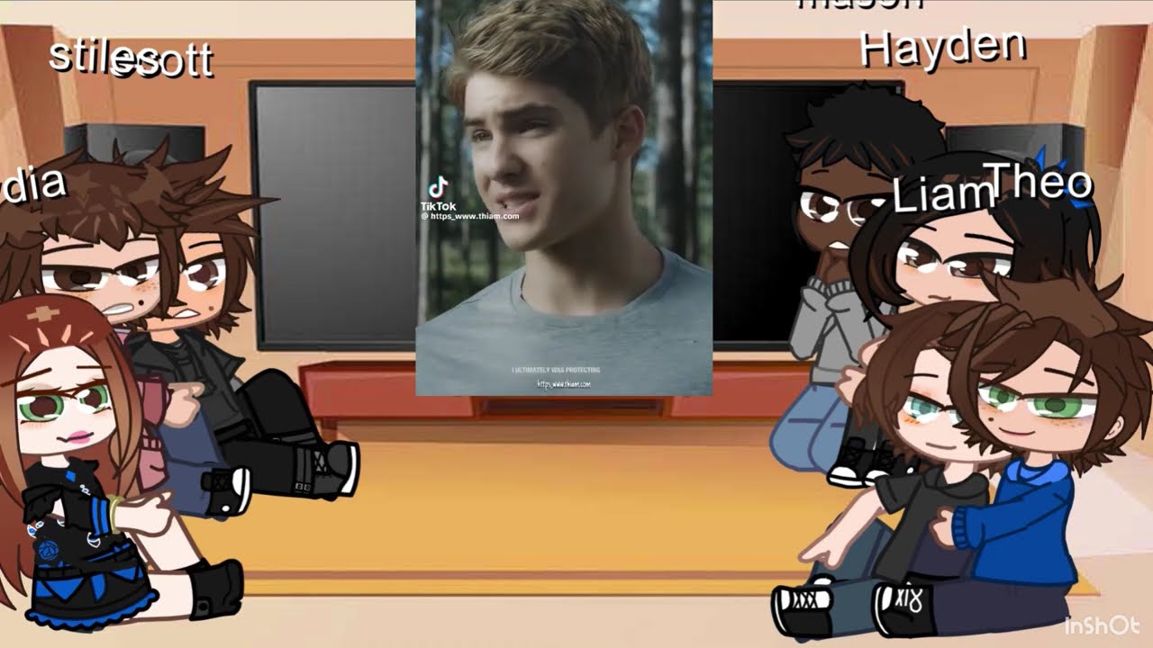I uploaded the wrong one,teen wolf reacts to thiam