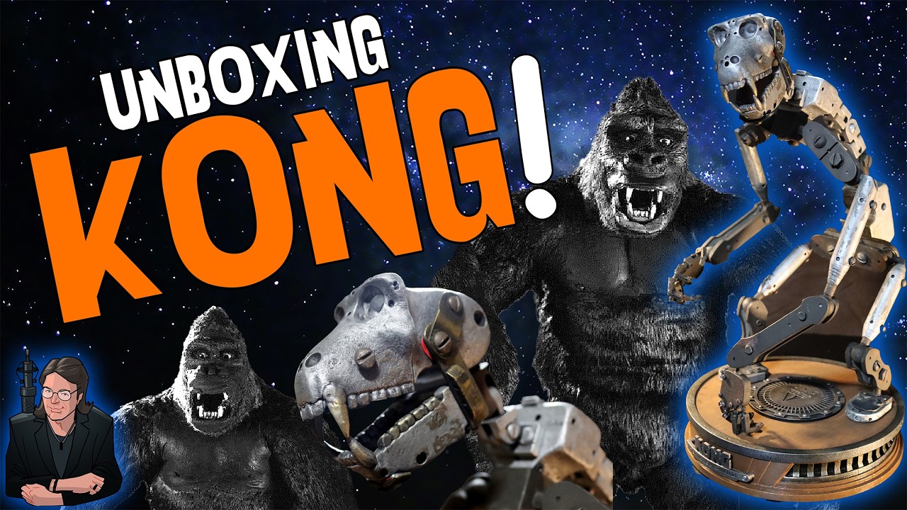 Un-boxing KING KONG!! 1933 Stop Motion Armature