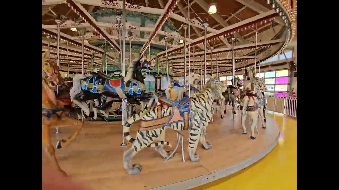 The Seaside Carousel is OPEN.