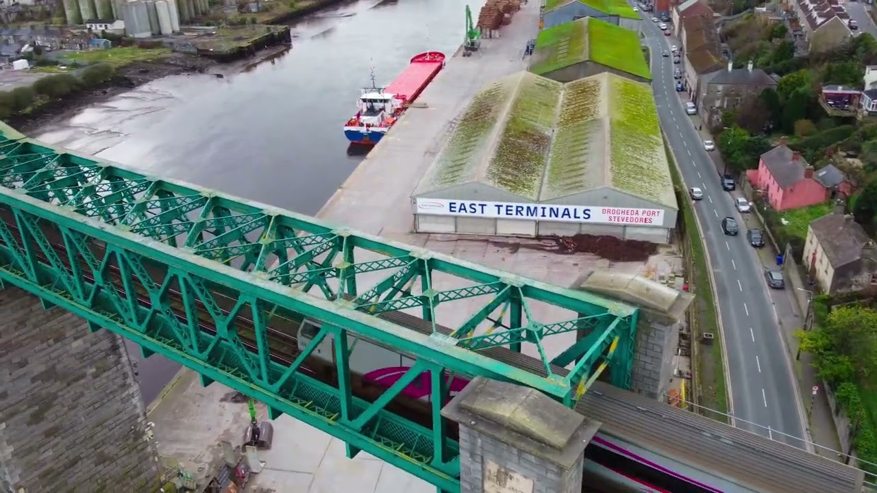 drogheda - trains viaduct - 28FEB2026