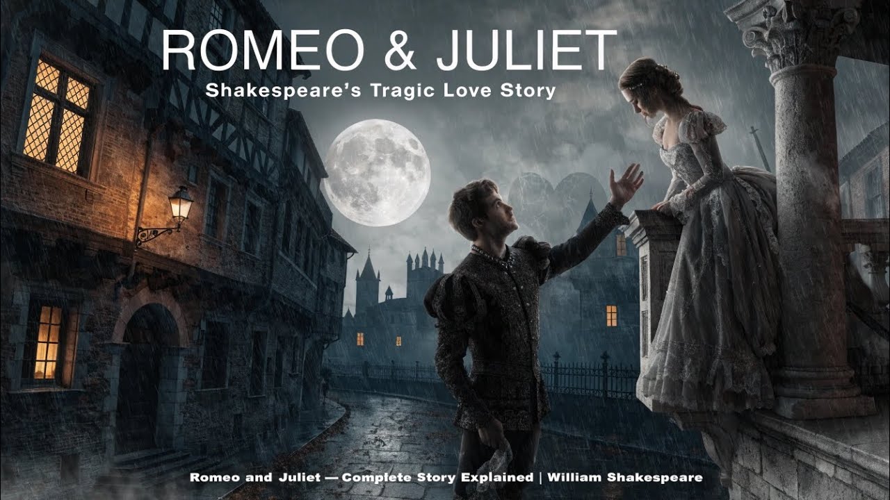 Romeo and Juliet by Shakespeare | The Love Story That Ended in Tragedy – Complete Summary