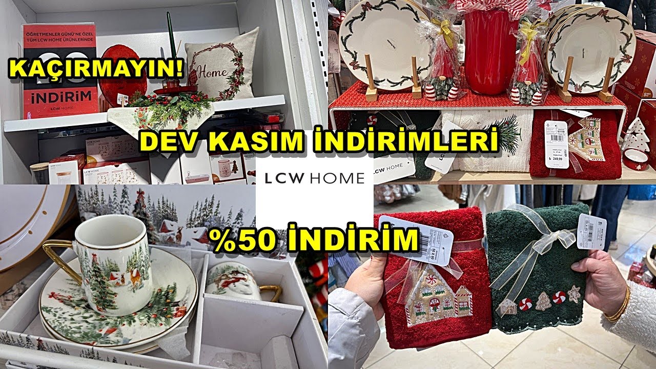 LC WAİKİKI HOME NEW SEASON 🎀 WINTER 2024 | Christmas 2024 Collection/What's New At LCW/shop with me