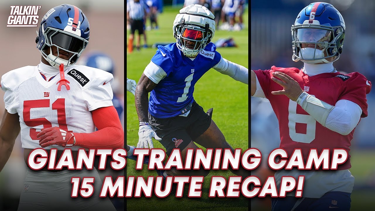 Everything You Need to Know About Giants Training Camp in 15 Minutes