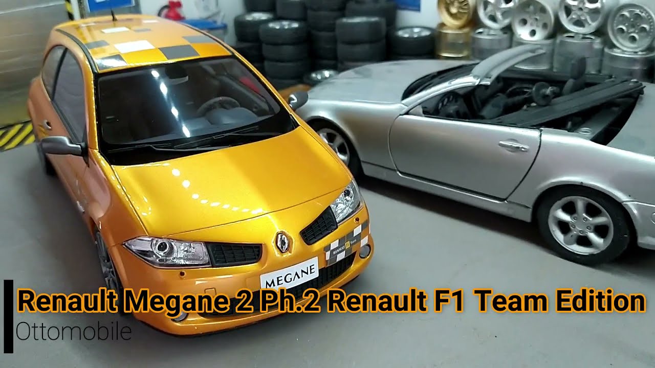 Présentation: Renault Megane 2 Ph 2 Renault F1 Team Edition  ottomobile 1/18