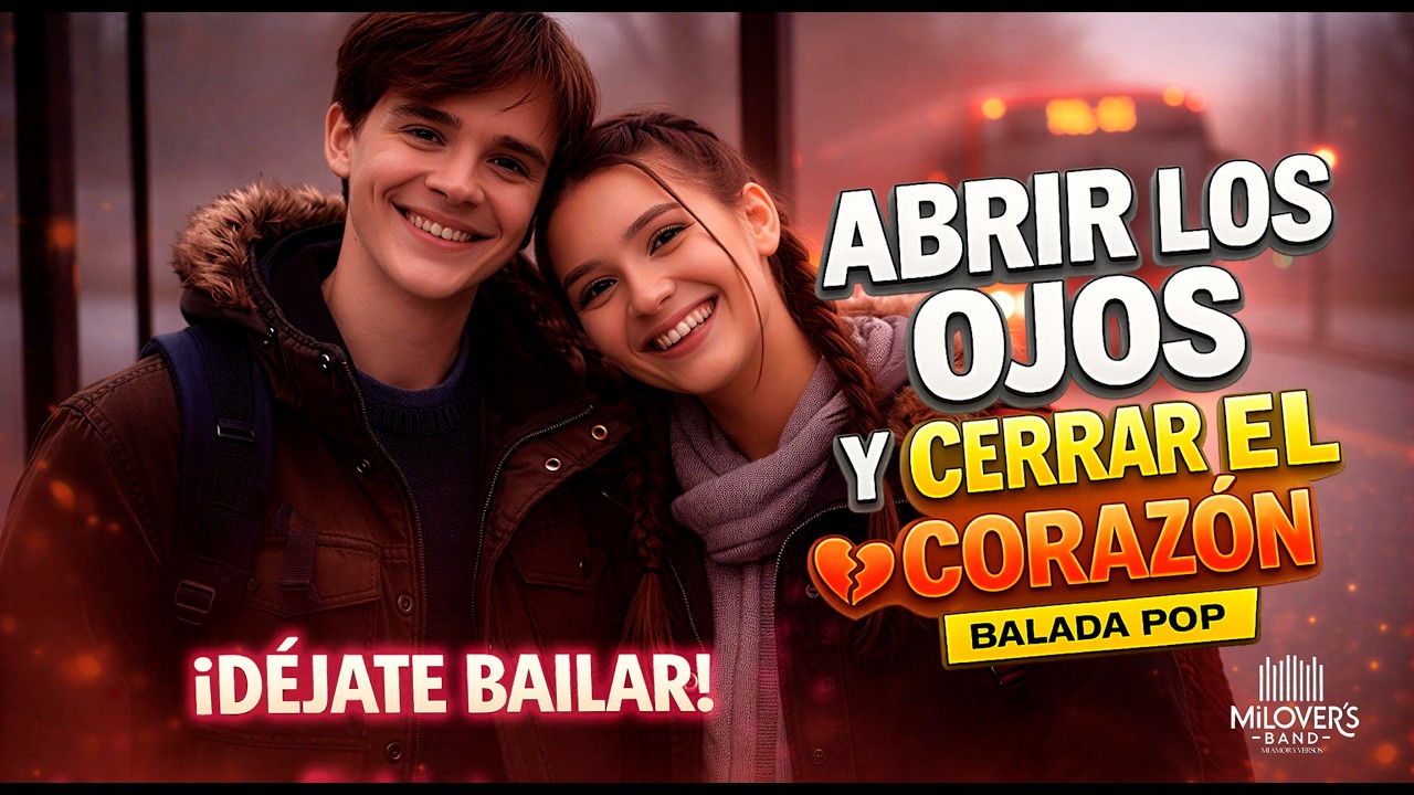 Abrir los Ojos y Cerrar el Corazón I Balada Pop I Video oficial de Milover’s Band – Mi Amor y Versos