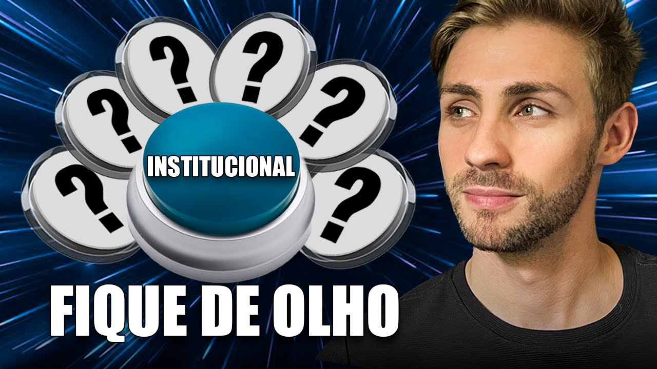 INSTITUCIONAIS EST&Atilde;O COMPRANDO ESSAS CRIPTOS