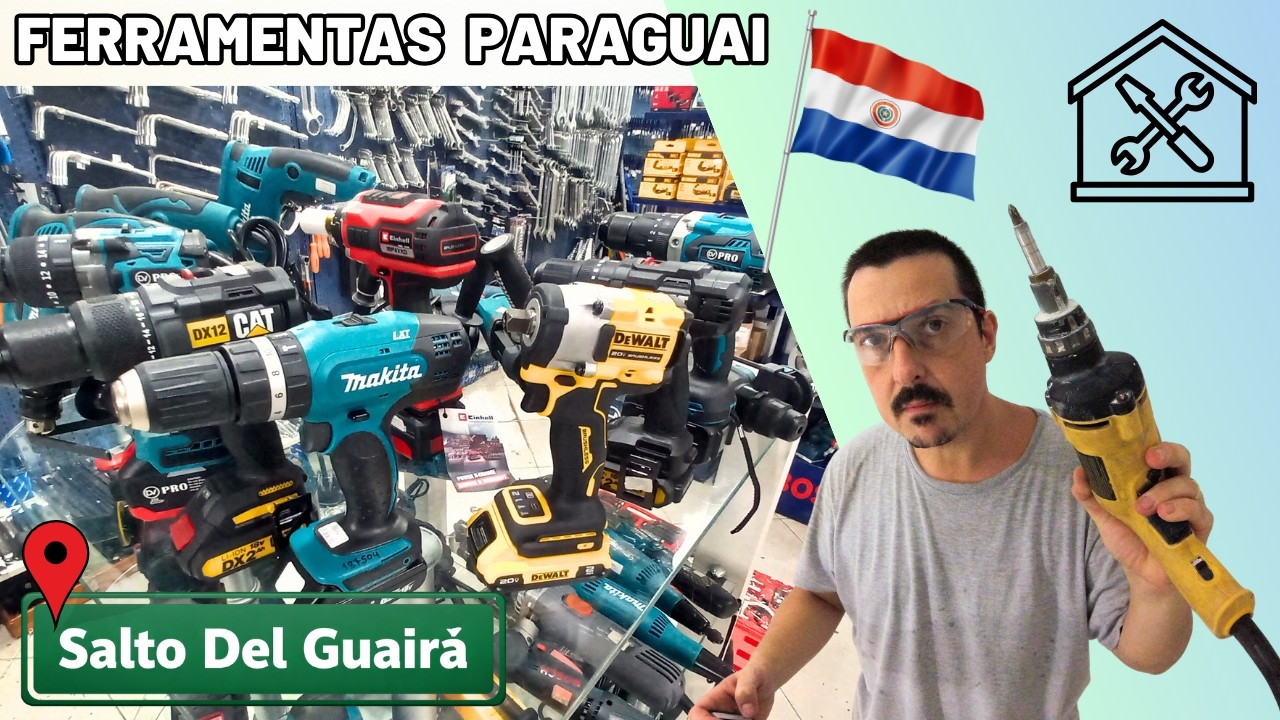 ESSA LOJA DE FERRAMENTAS NO PARAGUAI VALE A PENA CONFIÁVEL