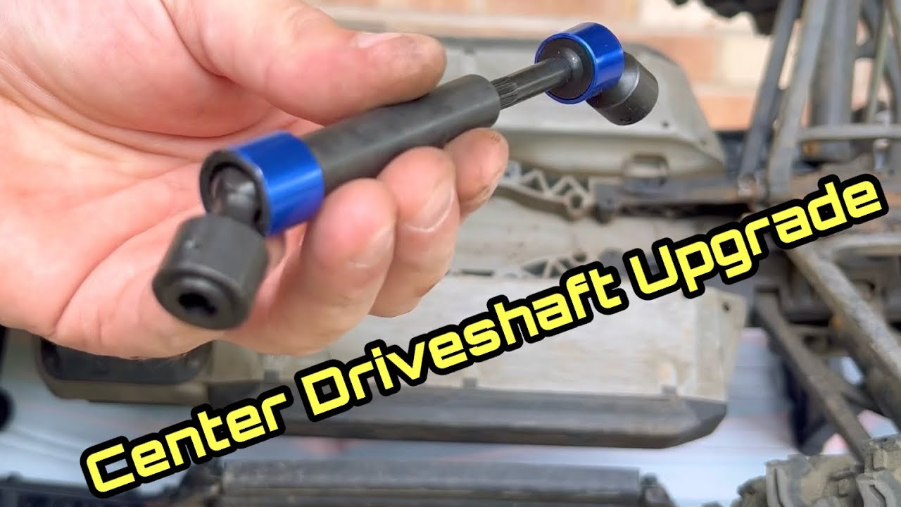 Hardened Steel Center Driveshaft Upgrade for Traxxas Summit 1/10