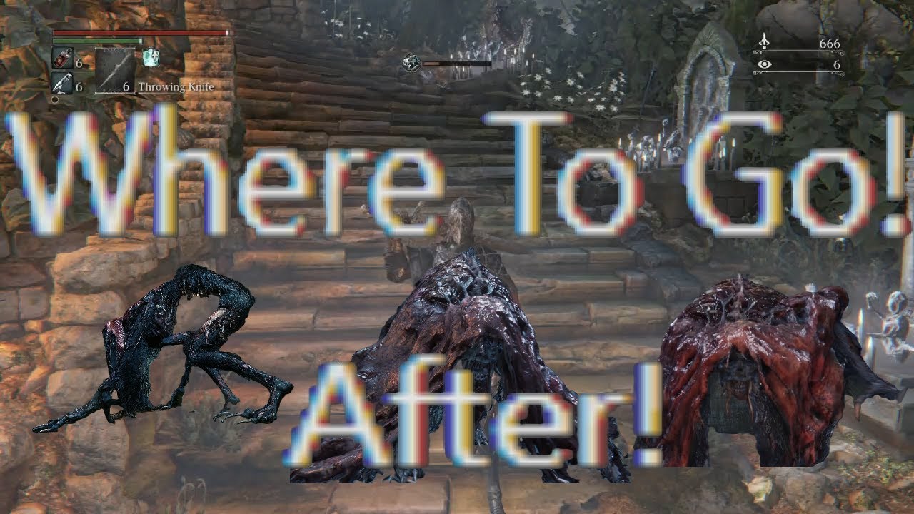 Куда идти после убийства босса «Жаждущего крови зверя» в Bloodborne!