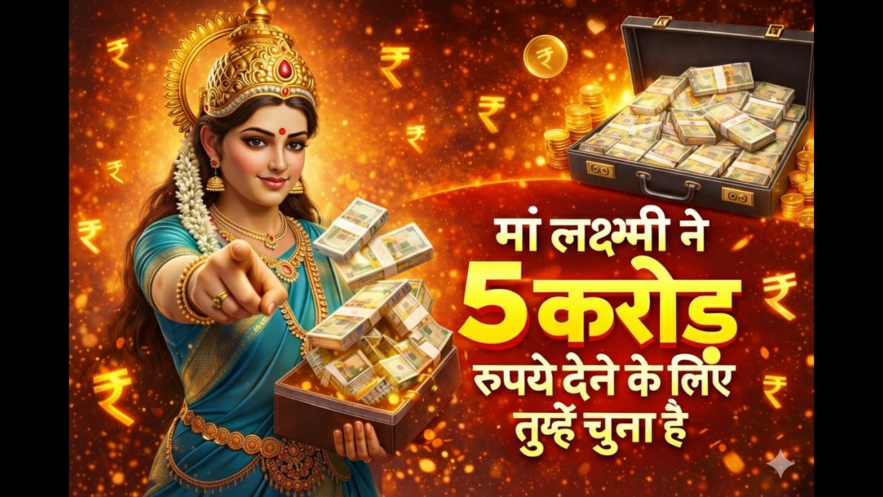 चुपचाप यह वीडियो देख लो पैसा गिनते- गिनते थक जाओगे..🌺maa Laxmi ka sandesh 🌺