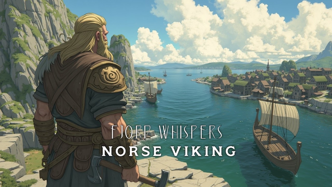 Norse Fjord Odyssey | Epic Celtic Music for Adventure & Study
