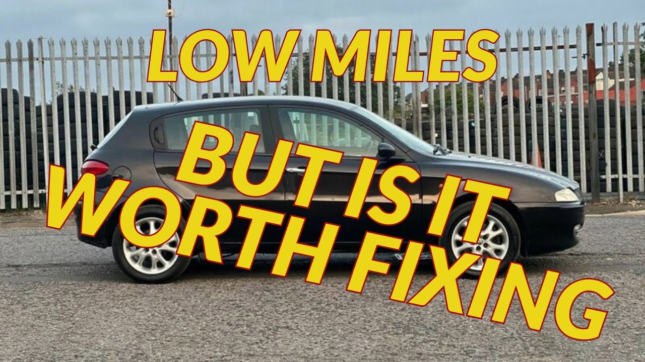 IS THIS 40000 MILE ALFA ROMEO 147 WORTH SAVING AND SELLING ON.