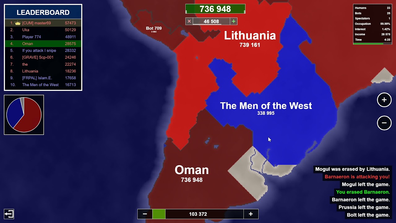Can I Win For The Fifth Time In A Row?! Territory Games io - Territorial IO
