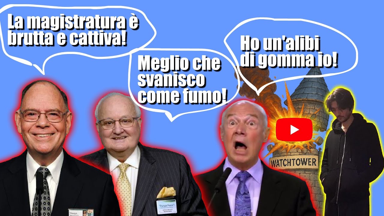 Il CORPO DIRETTIVO dei TESTIMONI di GEOVA &egrave; nei GUAI?
