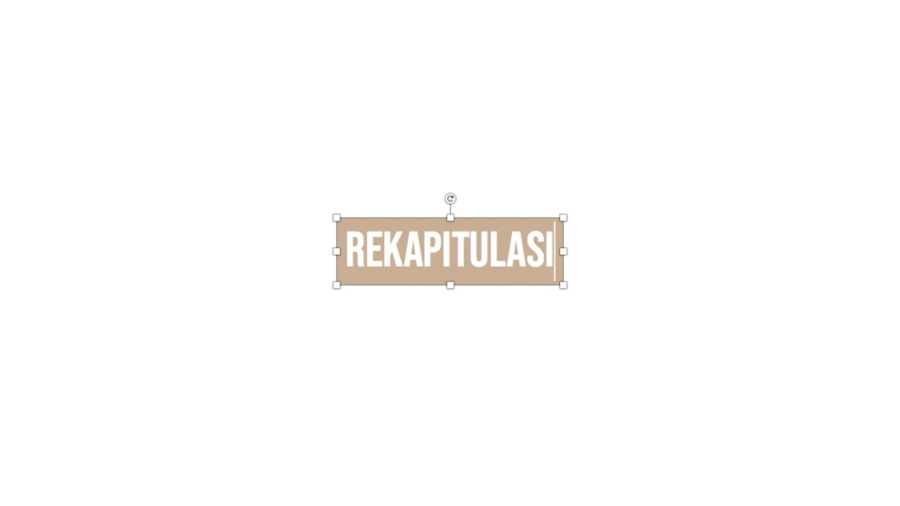 Ser&aacute;nimo - Rekapitulasi