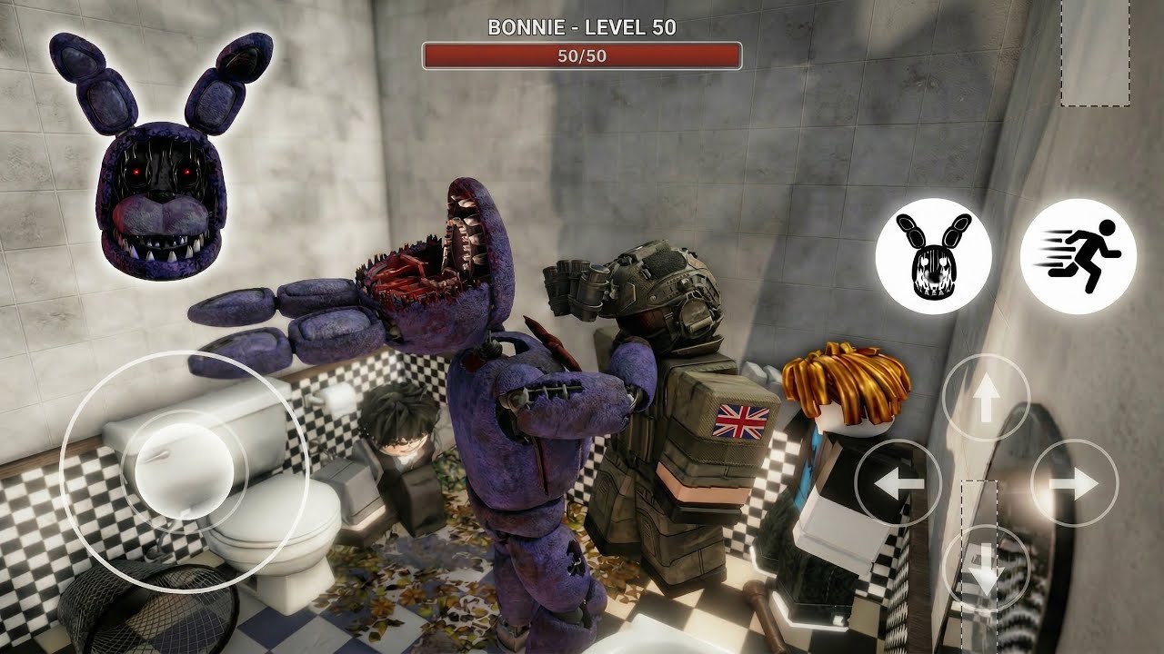 What If I BECOME Bonnie 50 Level | FNAF Eternal Nights (Roblox)