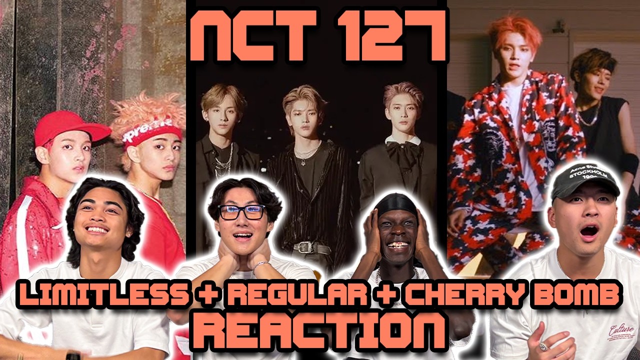OUR FIRST TIME WATCHING NCT 127! | Limitless + Regular + Cherry Bomb