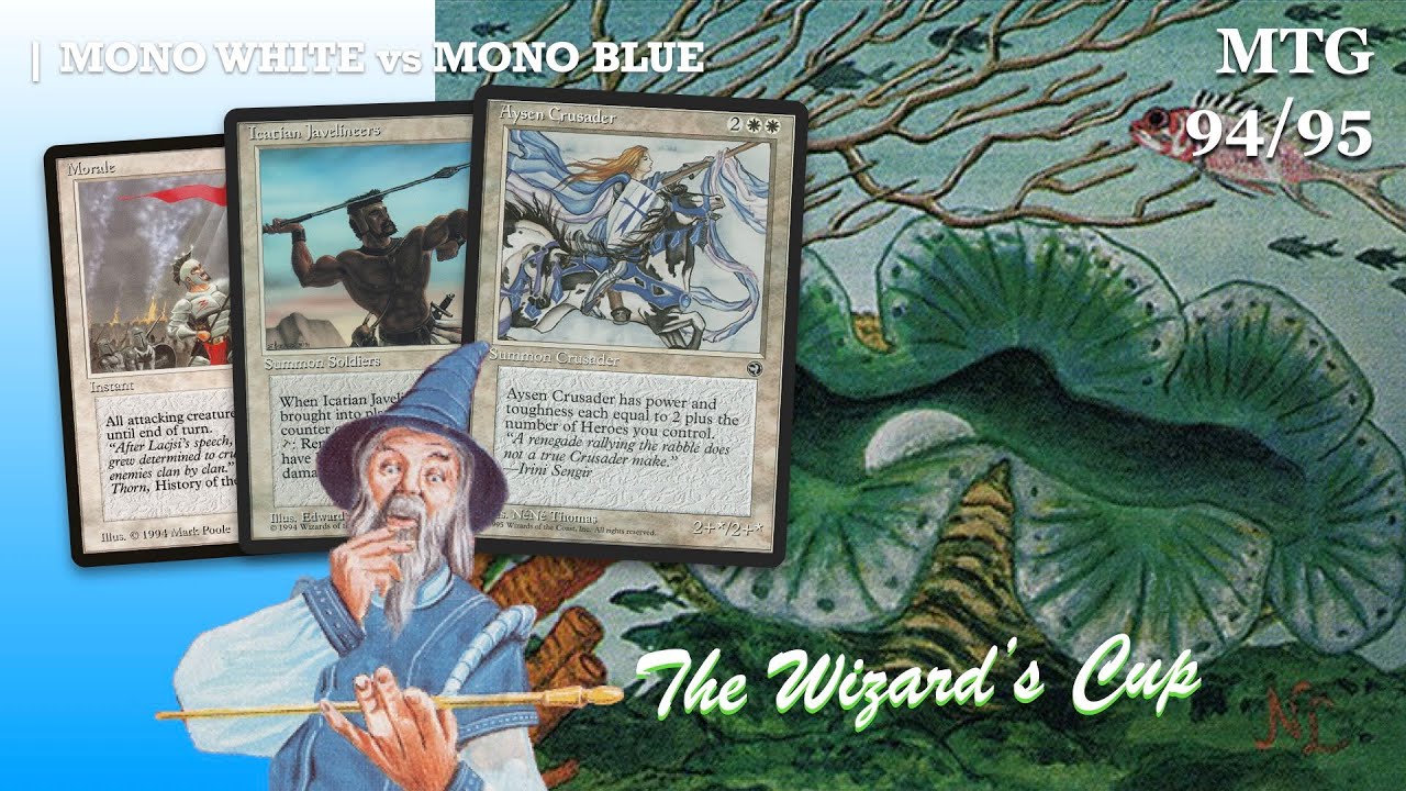 Моно Белый Вини против Моно Синего | Кубок Волшебника, эпизод 3 | ОС MTG 94/95 | Magic the Gather...