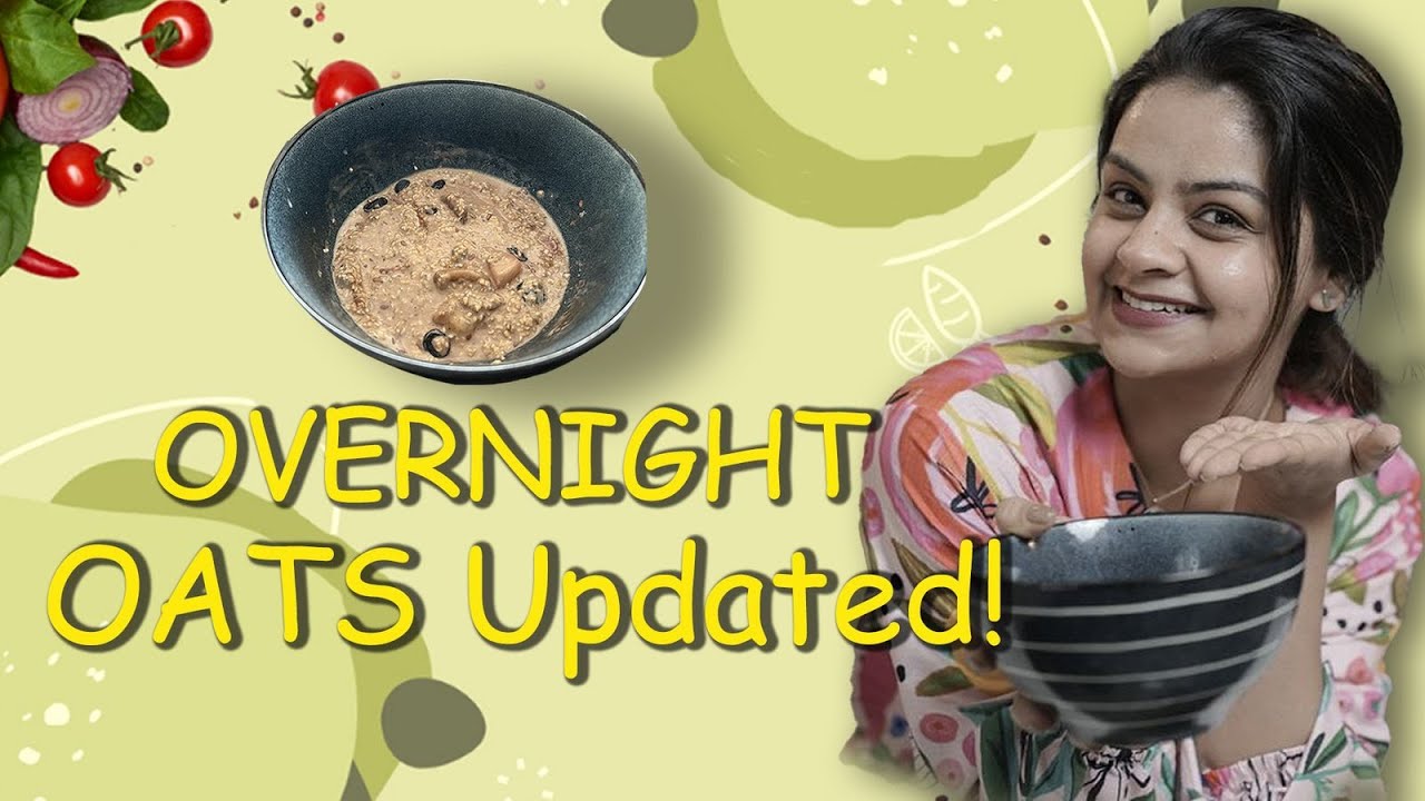 Healthiest Overnight oats recipe | My new version | Weight-loss breakfast | Tasty