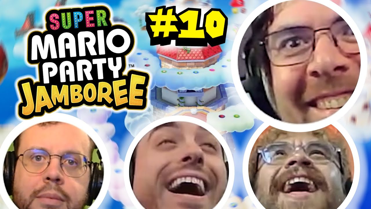MARIO PARTY JAMBOREE #10 ft. MV, Zerator & Mynthos ! (Best-of du Lundi #191)
