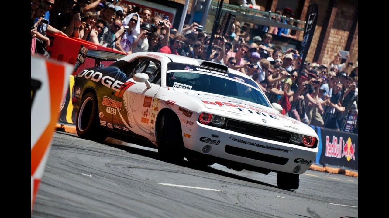 Samuel Hübinette - Dodge Challenger - Red Bull Drift Shifters 2012