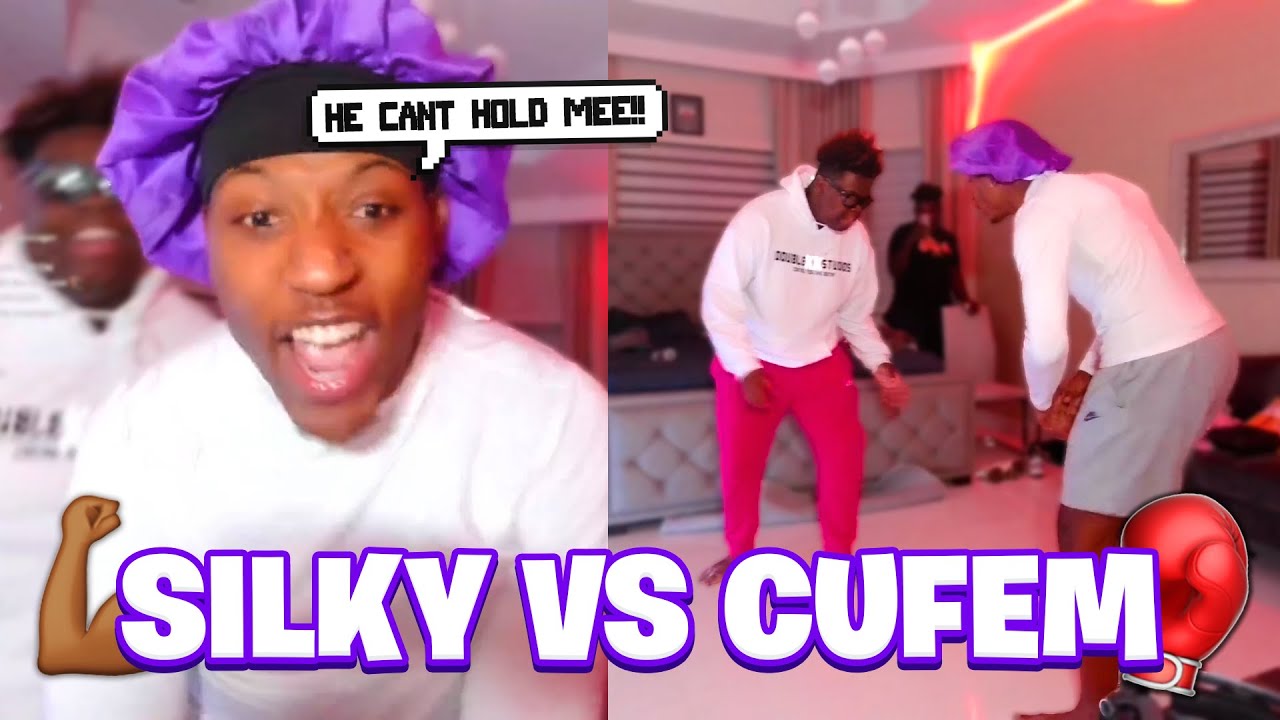 Silky and Cuffem Full FIGHT w/ Annoying as Referee! (WHO WON?)