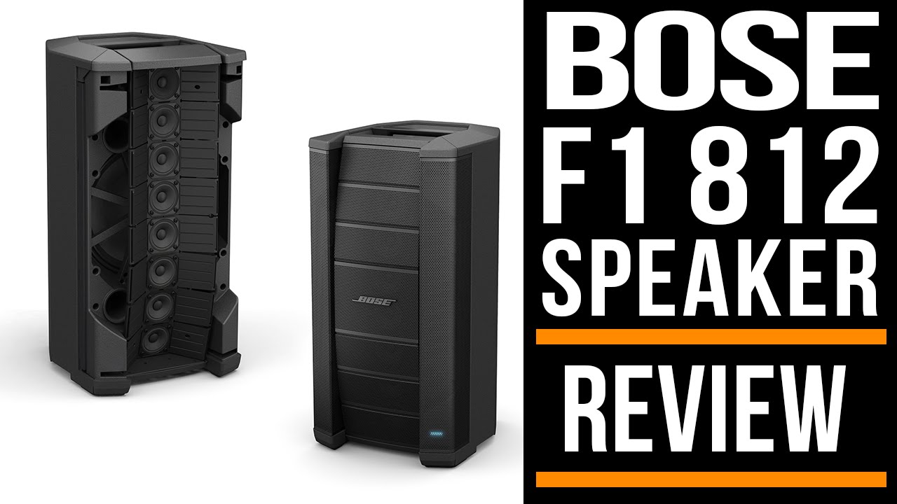 Bose F1 812 Flexible Array Speaker & Subwoofer | Review