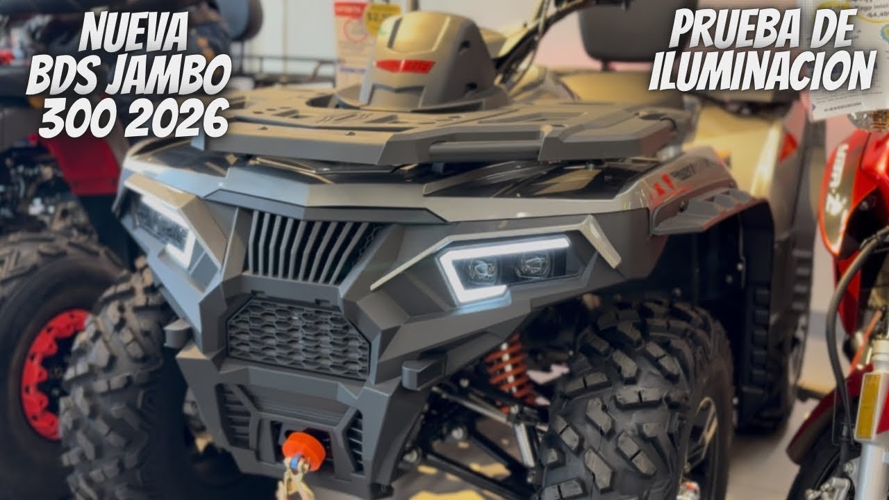 Nueva Bds Jambo 300 2026😱 // Prueba de Iluminación🤯 // Nuevo Modelo🔥