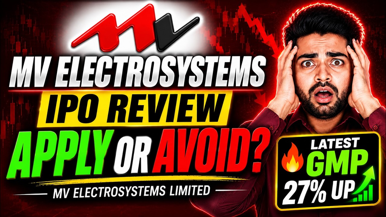 MV Electrosystems IPO Review | Apply or Avoid? 🔥 Latest GMP & Listing Gain