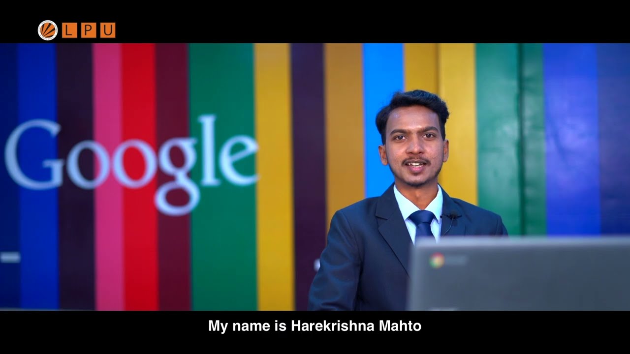 64 LPA Package | Google Bangalore | LPU B.Tech. CSE graduate Harekrishna Mahto