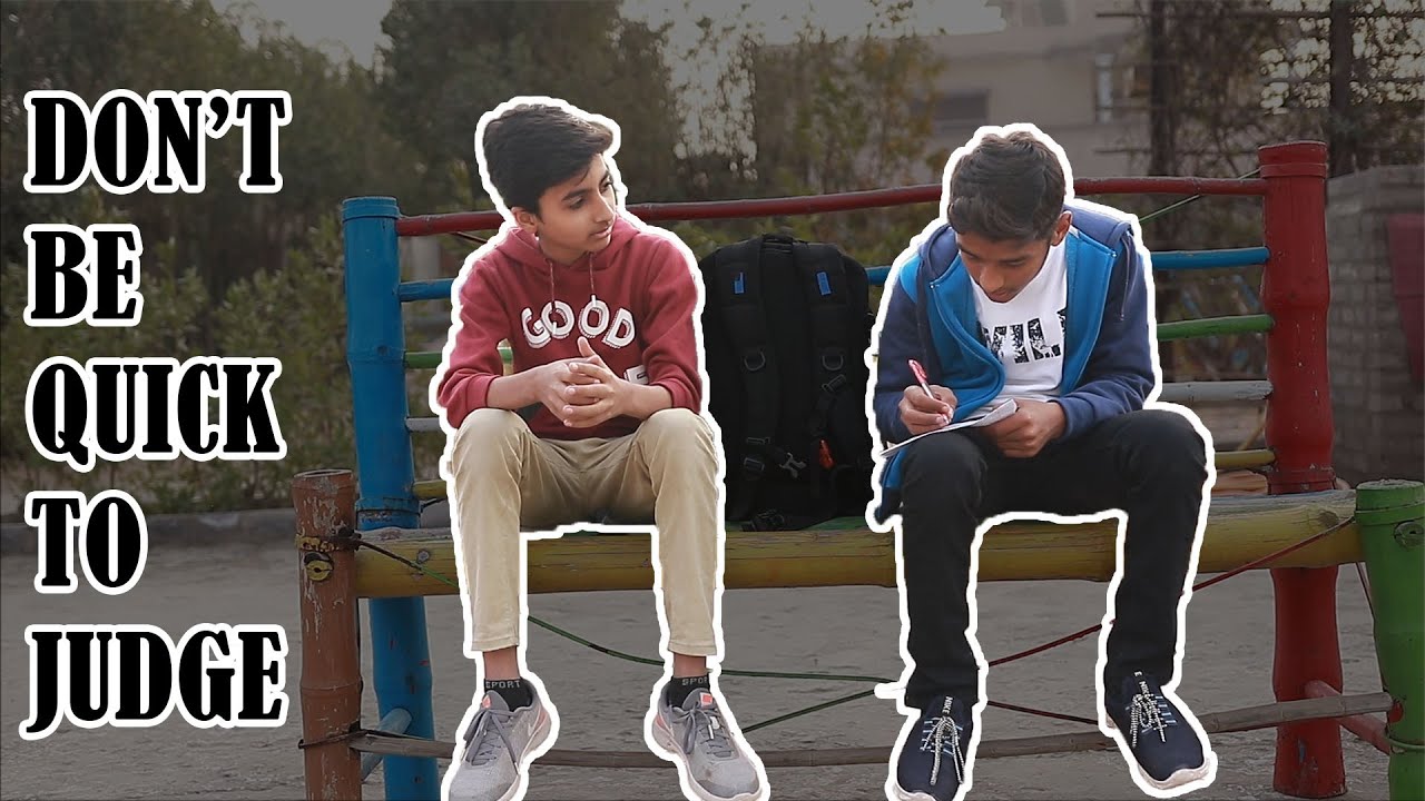 Don't judge too quickly | Public Service Message | IR MEDIA