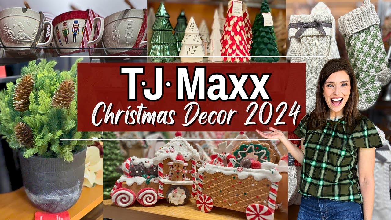 Amazing NEW TJ Maxx Christmas Decor Finds! 🎄 | Holiday Shop with Me 2024