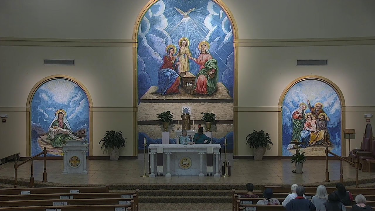 Holy Mass live streamed from St. Ann Catholic Church in Clayton, North Carolina, USA