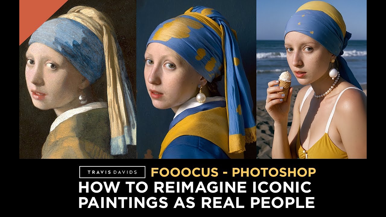 Reimagine Iconic Paintings As Real People - Fooocus And Adobe Photoshop