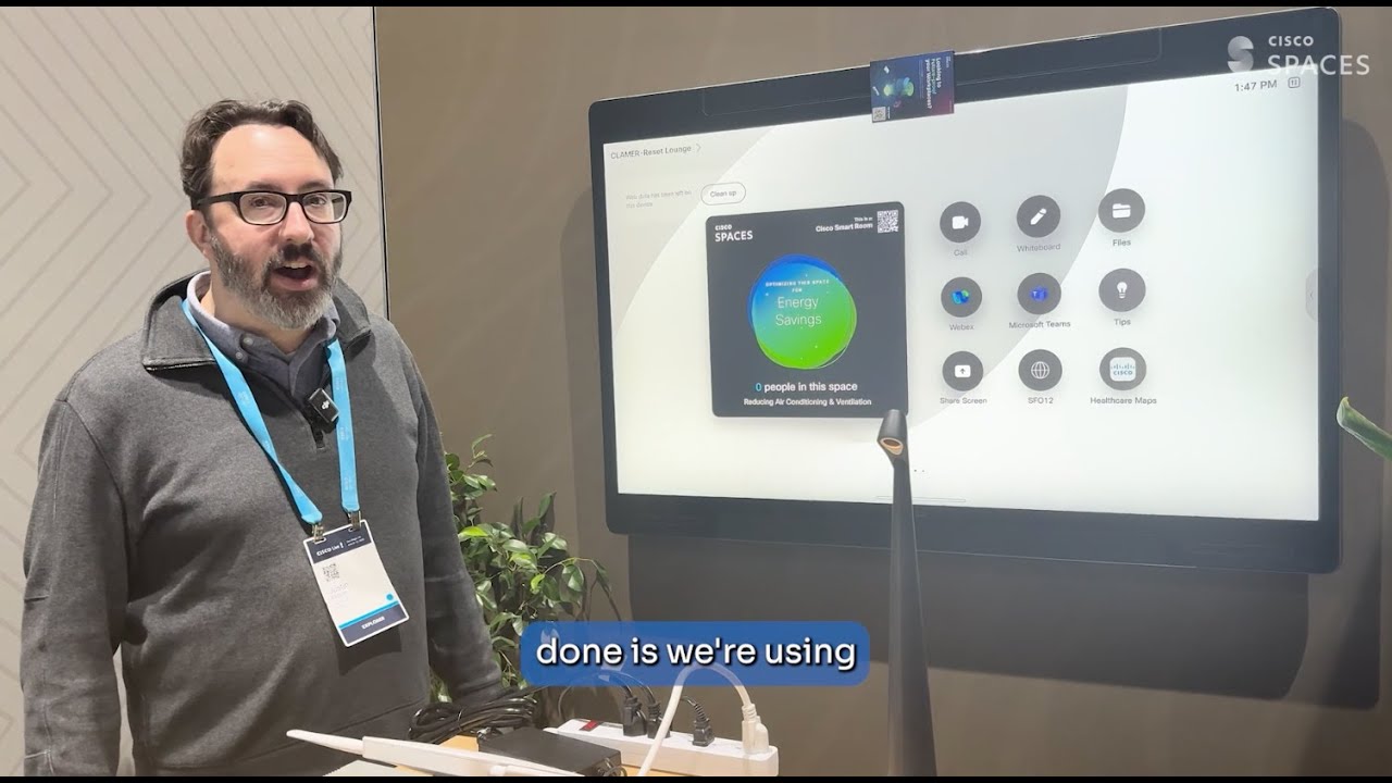 Cisco Spaces Smart Room Demo