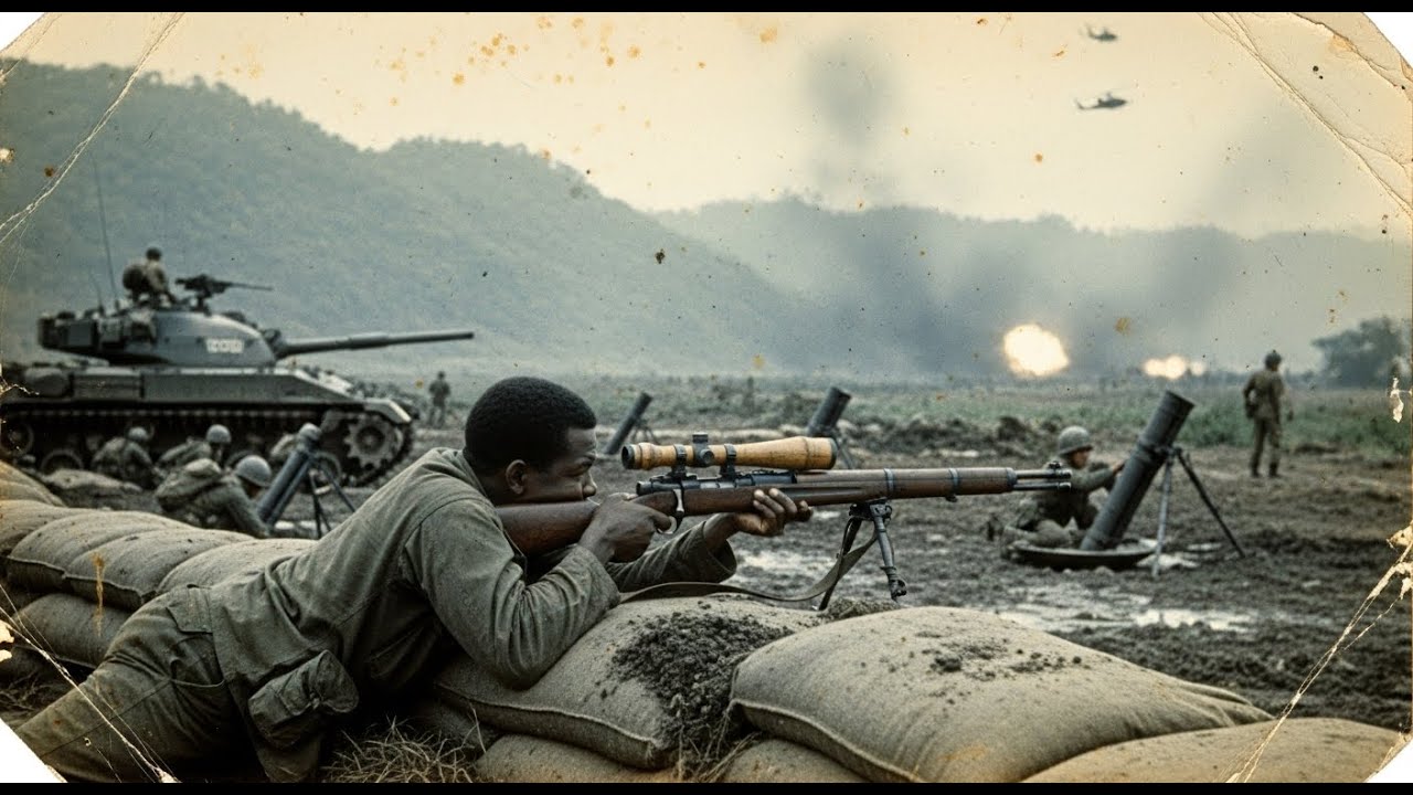 How One Black Marine Sniper&rsquo;s &ldquo;Forbidden&rdquo; Bamboo Scope Made 20 VC Officers Vanish in Khe Sanh Siege