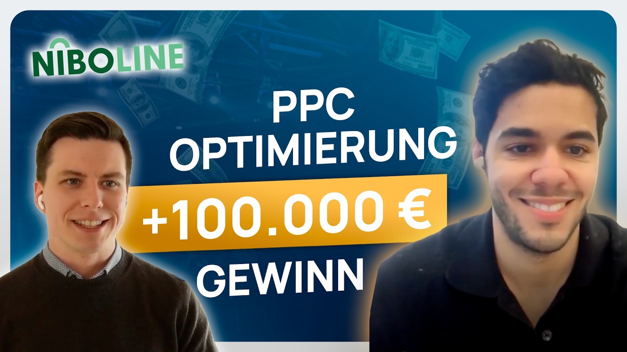 +100.000€ Gewinn in 2 Monaten durch PPC Optimierung | Kundeninterview mit Aydin von Niboline