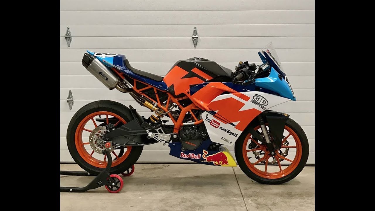 KTM RC390 Goes Racing Pt  10