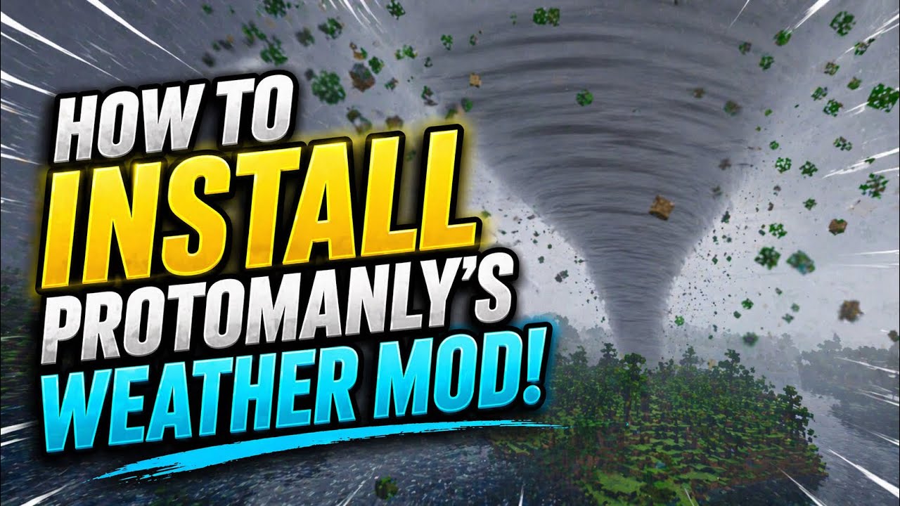 How to Install Protomanly’s Weather Mod  (Modrinth + CurseForge)