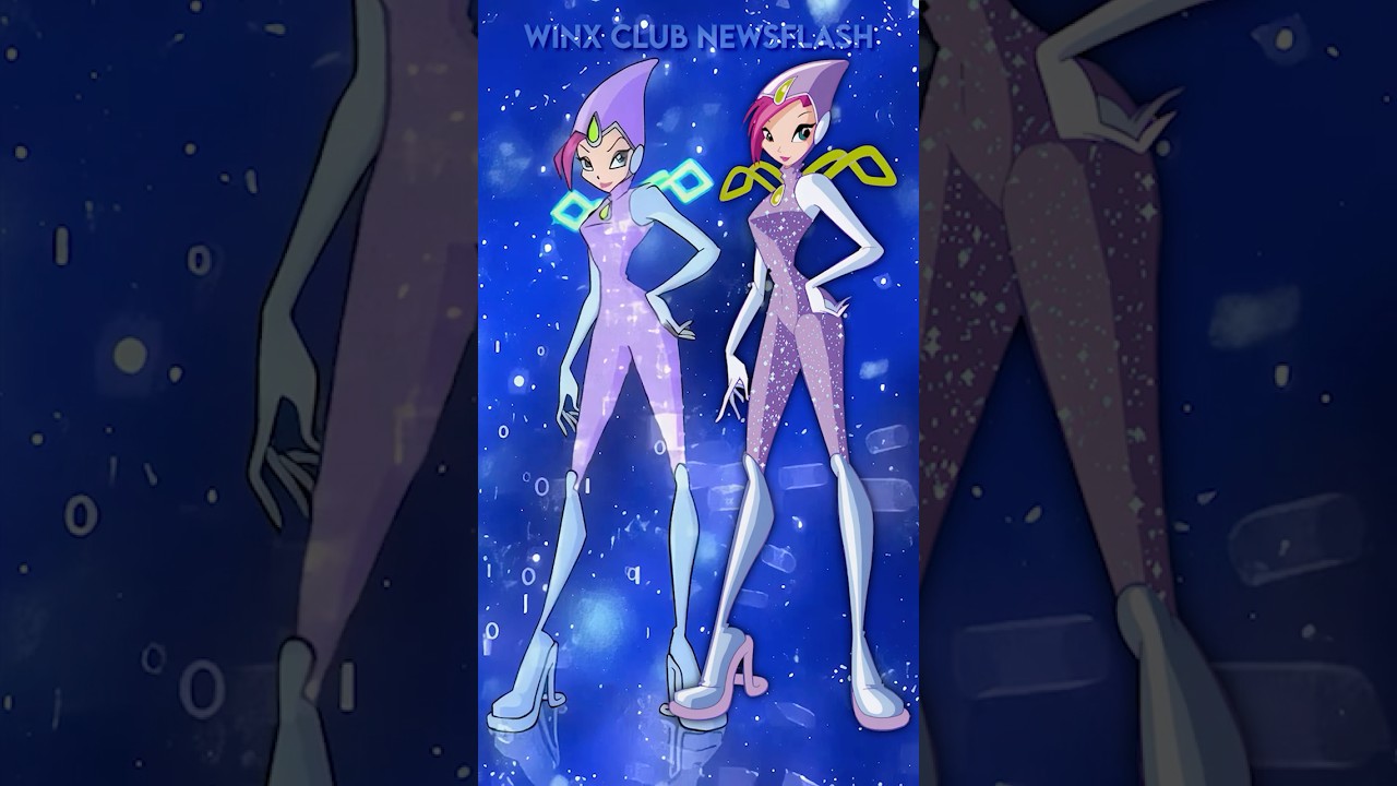 Charmix referencing Magic Winx artworks! #WinxClub