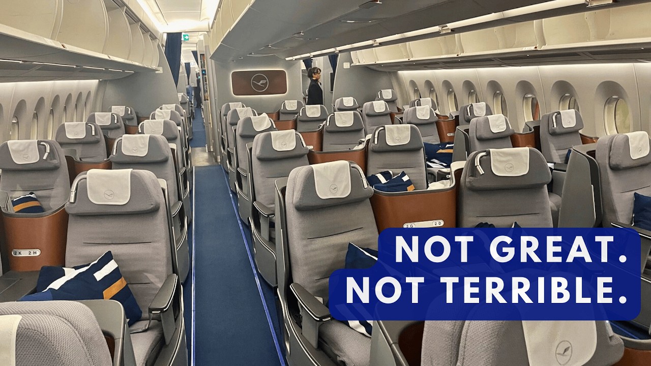 Not Great. Not Terrible. | Lufthansa Business Class Review — A350-900