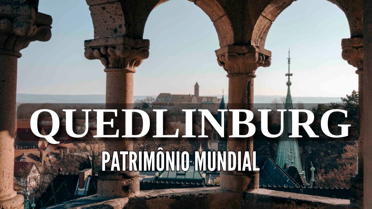 QUEDLINBURG: A cidade medieval da Alemanha que parou no tempo! 🏰